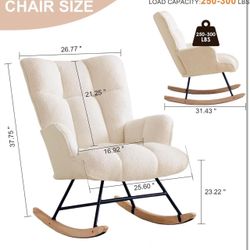Rocking Chair Nursery Glider Rocking Chair Teddy $80