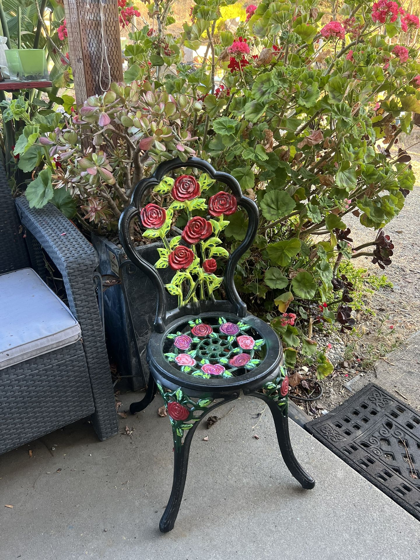Flowery Chair 