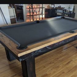 Pool Table 8 Foot Billiard Tables ( Available Dining Top If Needed Extra ) 