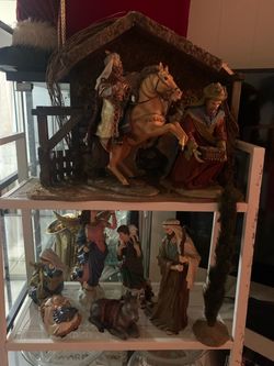 Nativity set