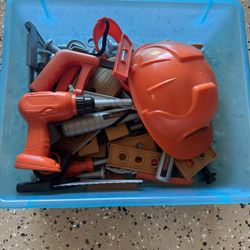 Black & Decker Junior Deluxe Tool Set with Toolbox