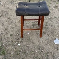 Wooden Barstool