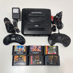 Sega Genesis 6 games sonic