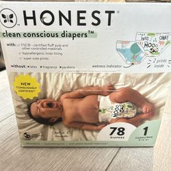 Honest Diapers size 1 