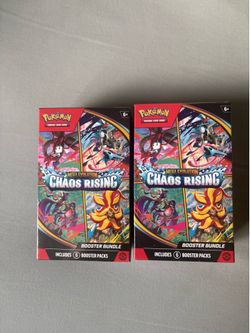 Pokemon Chaos Rising booster bundle