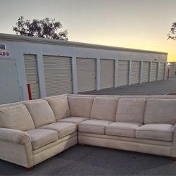Free Delivery! Light Beige 3 Piece Sectional 