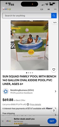 Pool kids inflable new
