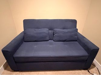 Serta Navy Blue Sofa Sleeper - Full