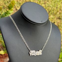 Jewelry 925 sterling silver two tone mariner link chain necklace niyah pendant chain 22.00” 2.80mm 9.70g