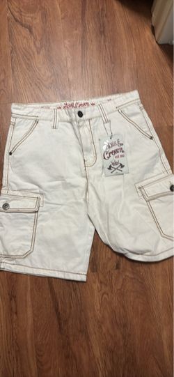 Axe & Crown Cargo Shorts with Tags