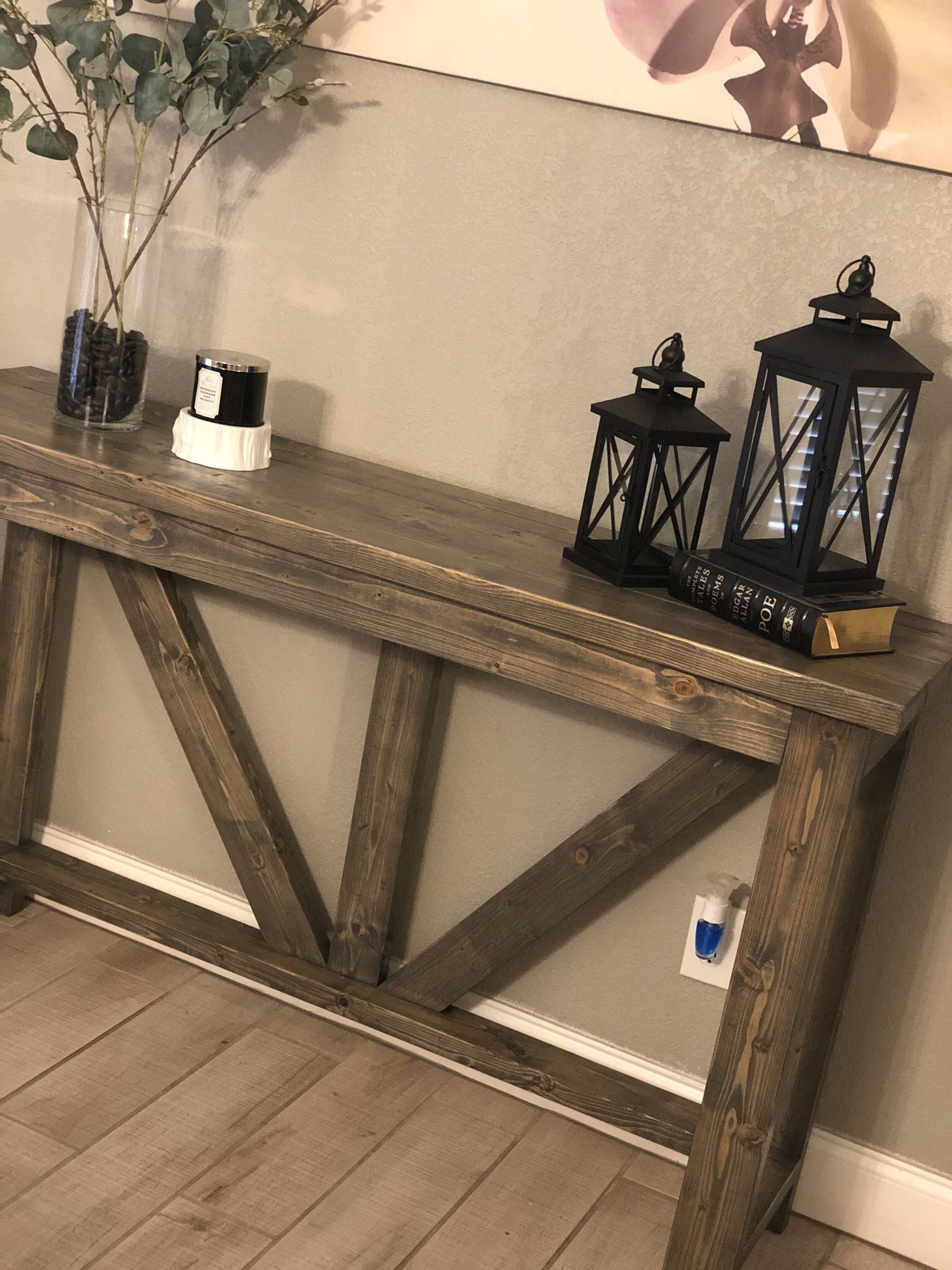 Cuatom Entry/ Sofa Table Tables