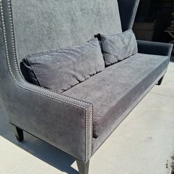 Free Delivery! High Back Nail Trimmed Sofa 