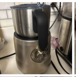 Breville Milk Café Frothe BMF600XL, Brushed Stainless Steel