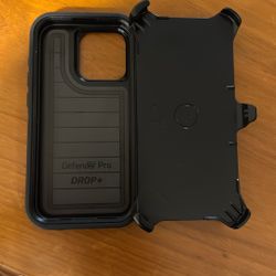 OtterBox Apple iPhone 15 Pro Case And Holster Black