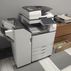 RICOH MP 3555 B/W Printer with Stapler Feature