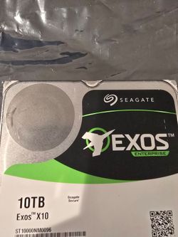 10TB Seagate 7.2K SAS Hard Drive for sale