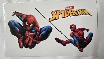 Spiderman Marvel Web UV Sticker