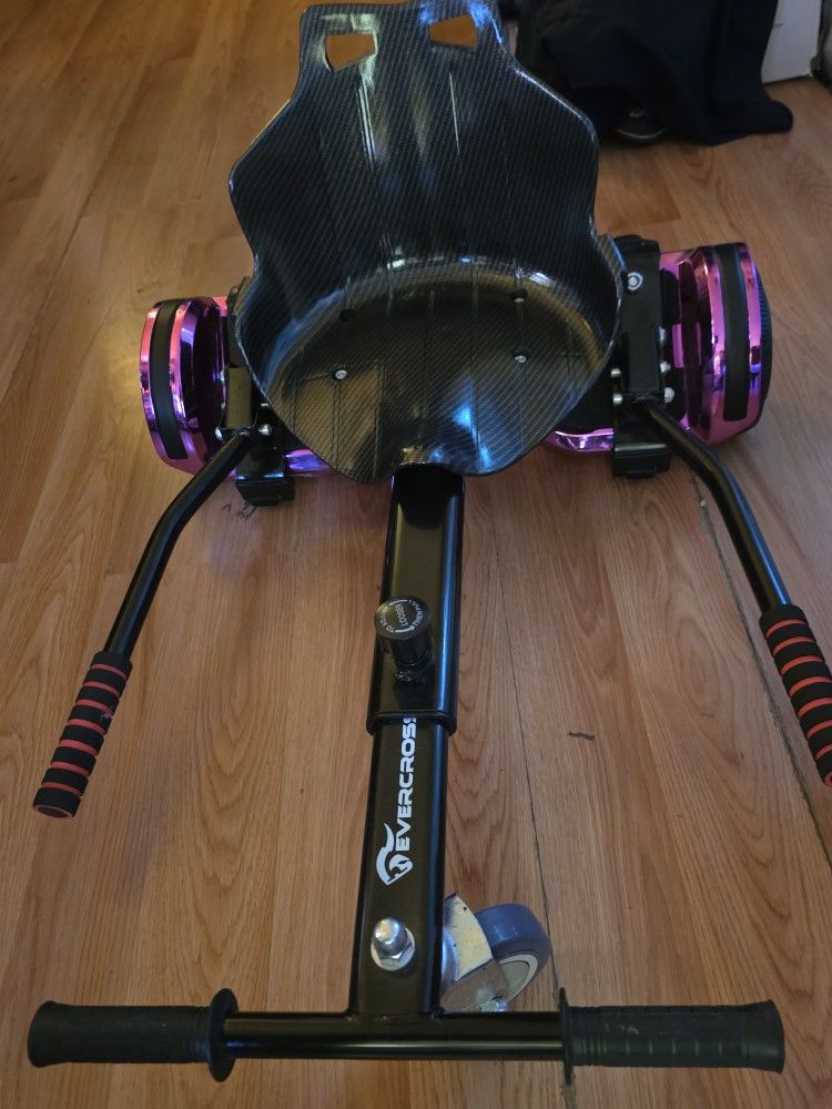 hoverboard with buggy seat
