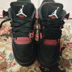 Jordan 4 Red Thunder Size 9.5