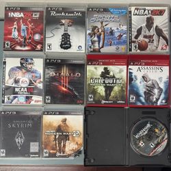 Ps3 PlayStation Games just $5 each