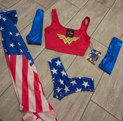 Forever 21 Wonder Woman Halloween Costume Set