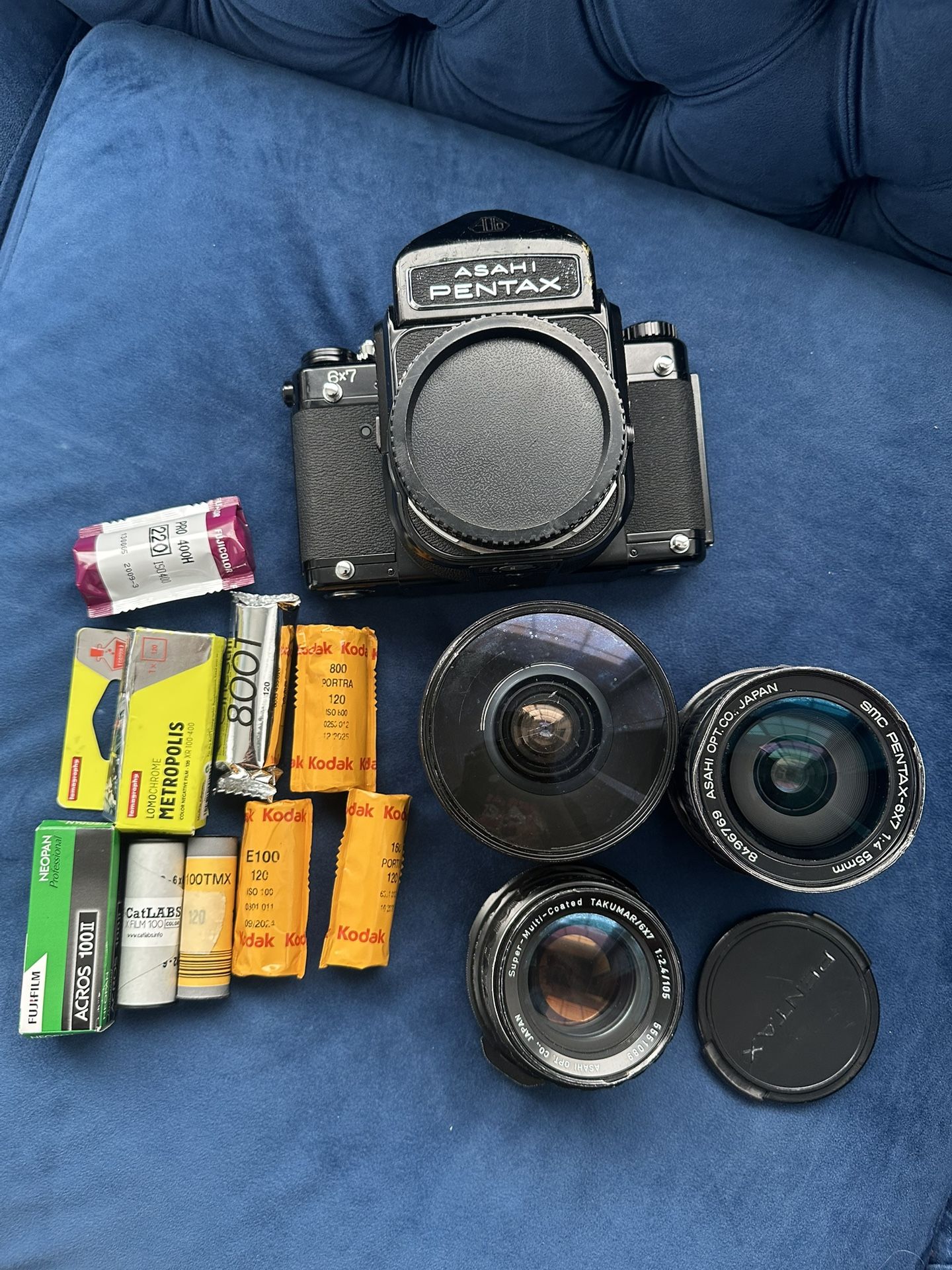 Pentax 6x7 Sample Shots Pentax 6x7 Bundle Lenses Film