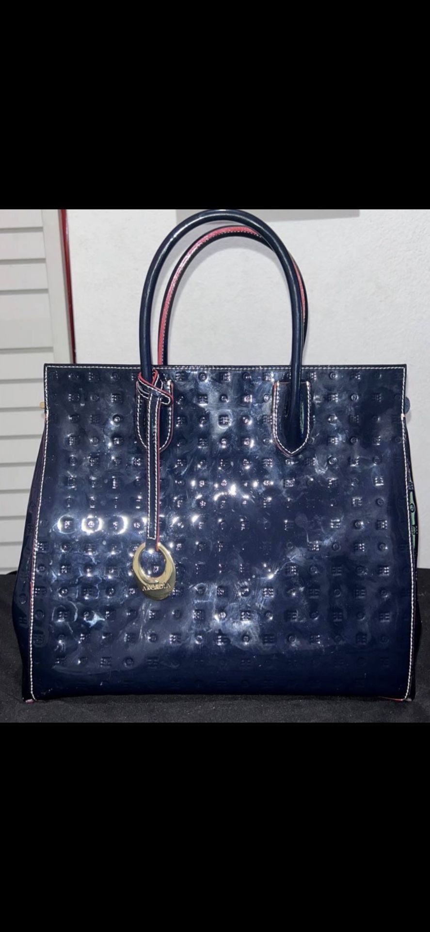 Arcadia Designer Navy Blue Tote