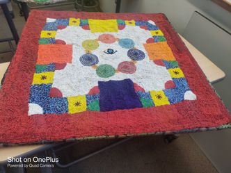 HAND BEADED ART ONE OF A KIND ORIGINAL