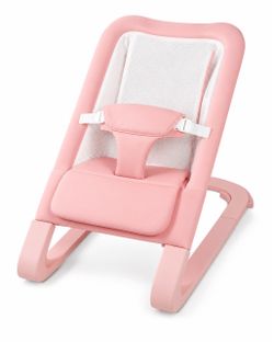 Pink Baby Bouncer / Rocker - Adjustable, Foldable & Portable