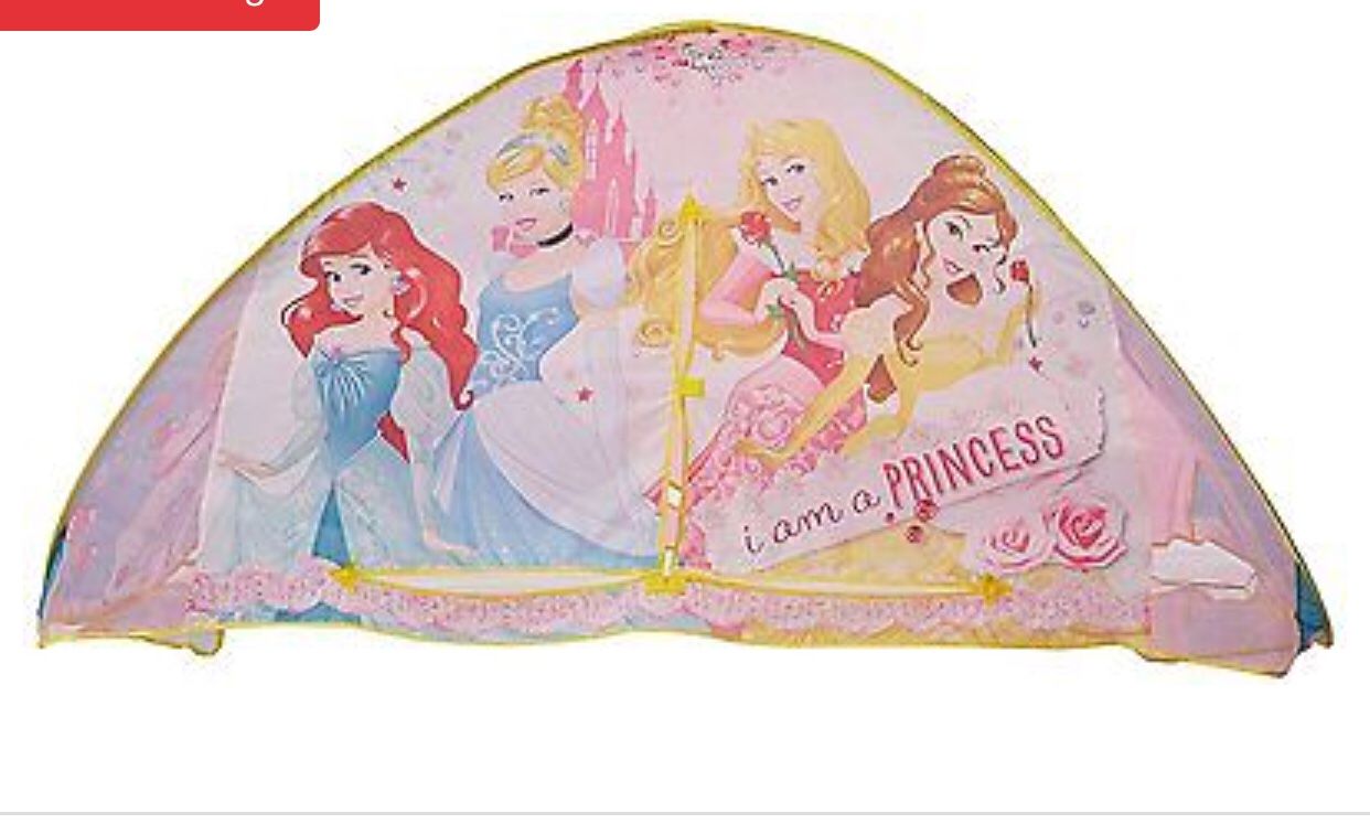 Disney princess twin bed tent
