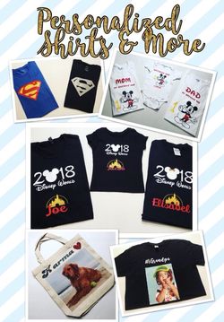 Personalized T shirts & More
