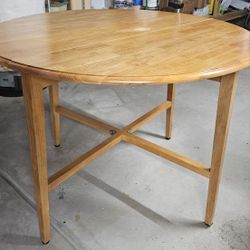 Round Wooden Table
