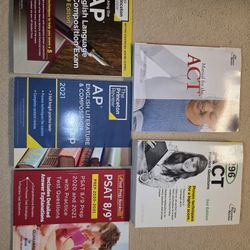 Princeton Review Act Ap English Psat Study Guides