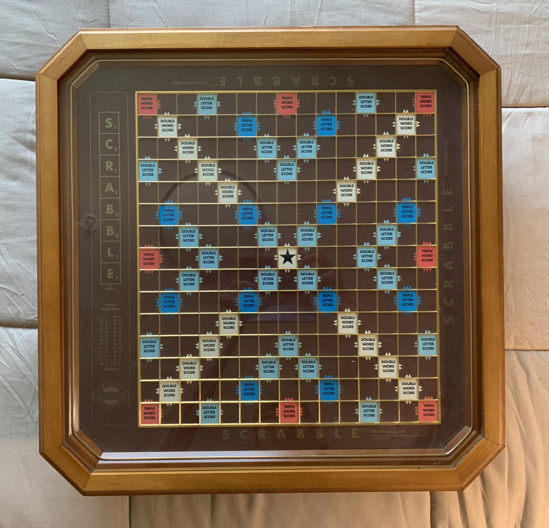 Awesome Collectors Edition Franklin Mint Scrabble Set