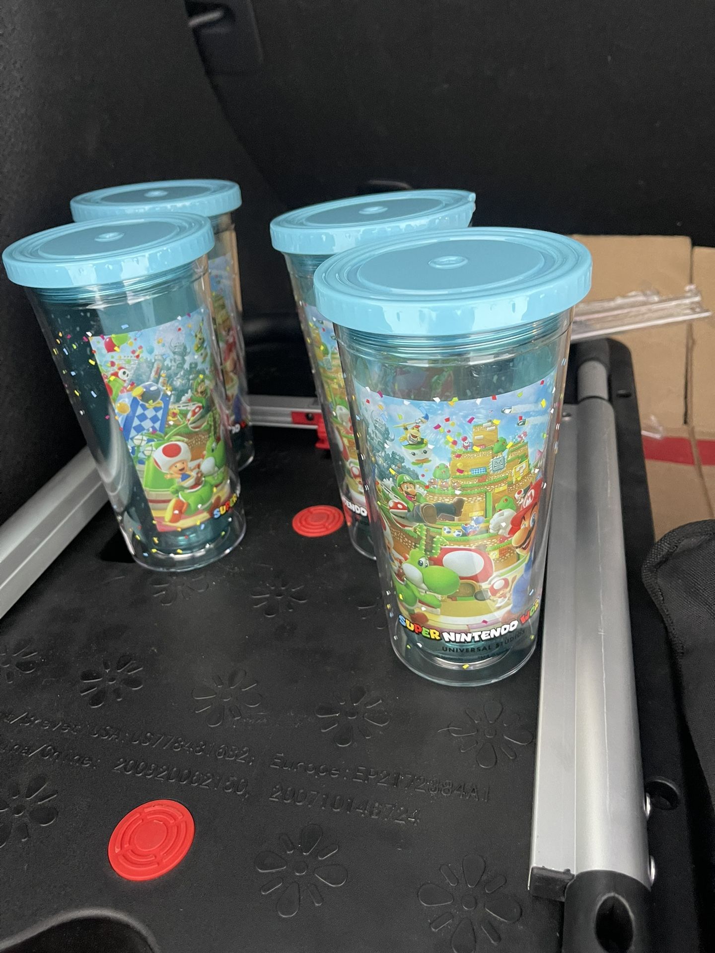 Universal Studios Hollywood Super Nintendo World Land Tumbler & Straw New