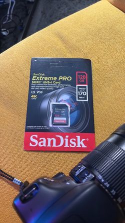 Sandisk 128gb SD card