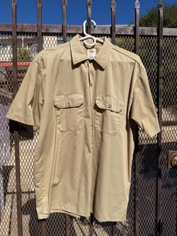 Dickies Short Sleeve Work Shirt Size L