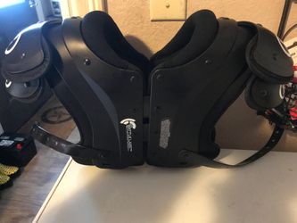 Football shoulder pads
