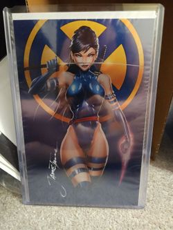 White Widow #5 Jamie Tyndall C2E2 Psylocke Cosplay Virgin Metal Edition