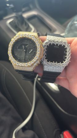 Moissanite G shock and Casio