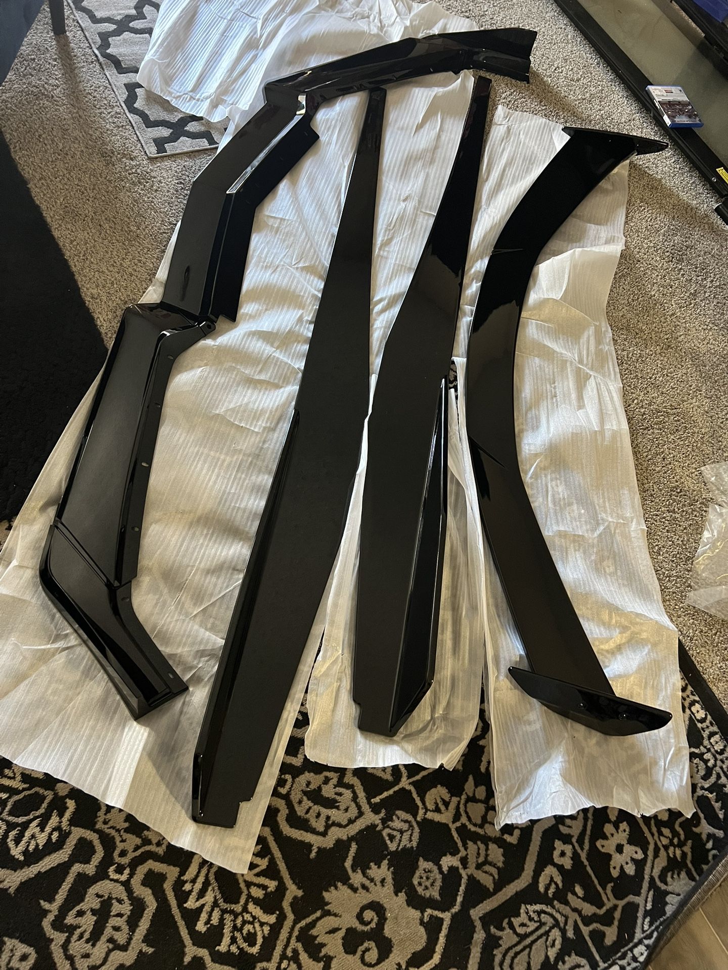 For 2020-2025 Corvette C8 ›Full Body Kits ( side skirts, front lip, & spoiler) 