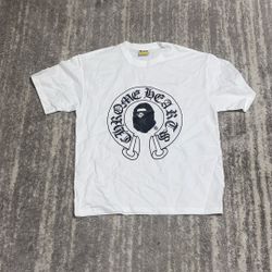 BAPE × Chrome Hearts T-shirt a bathing ape NIGO