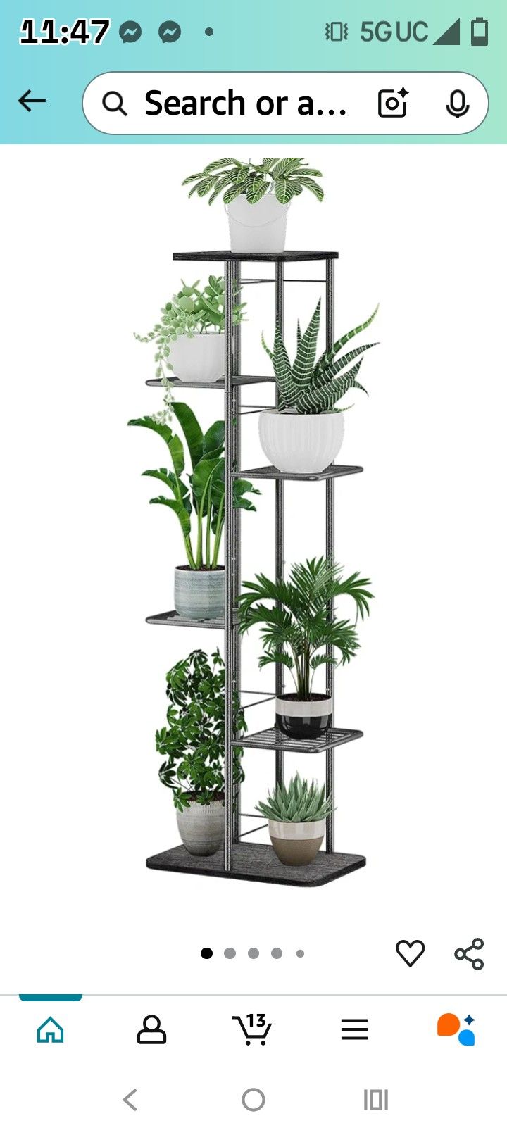 6 Tier Plant Stand