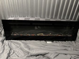 Electric Fireplace 60” Heater
