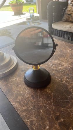 2 magnified mirrors