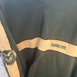 COLORADO STATE VINTAGE PULLOVER-Size 2XL