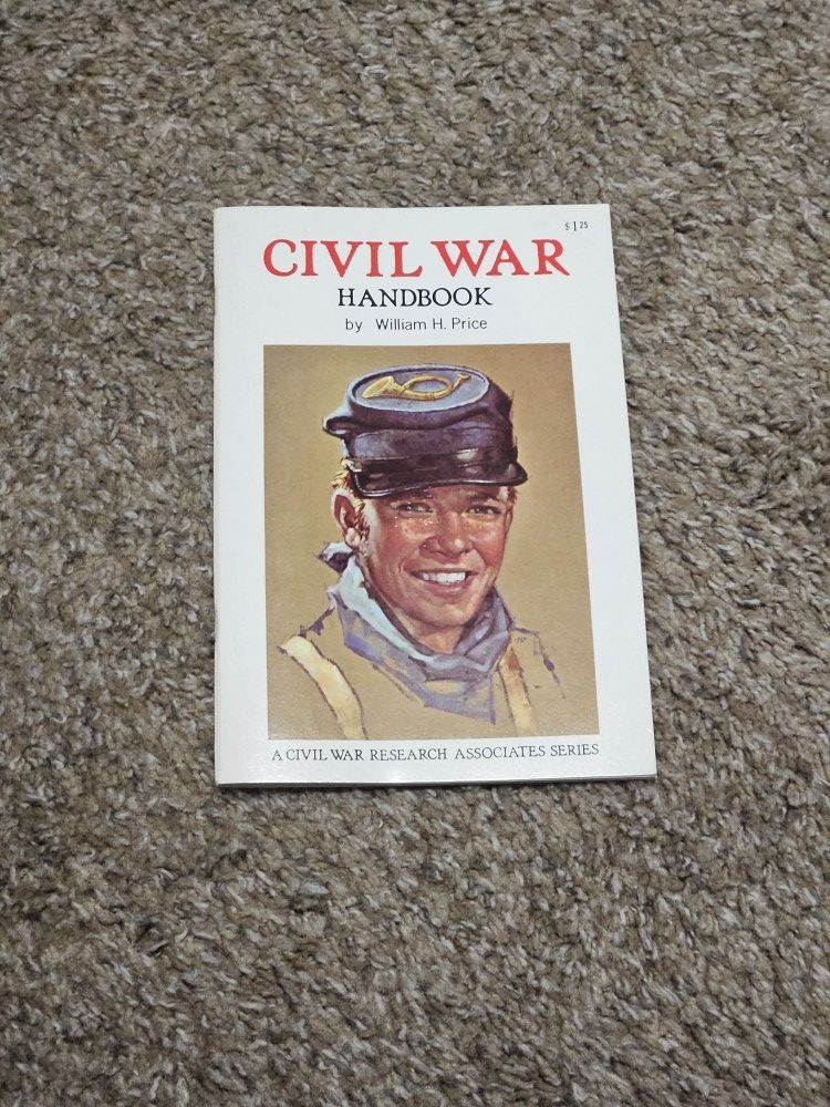Civil War Handbook New of 1961 edition by Price, William H. Paperback