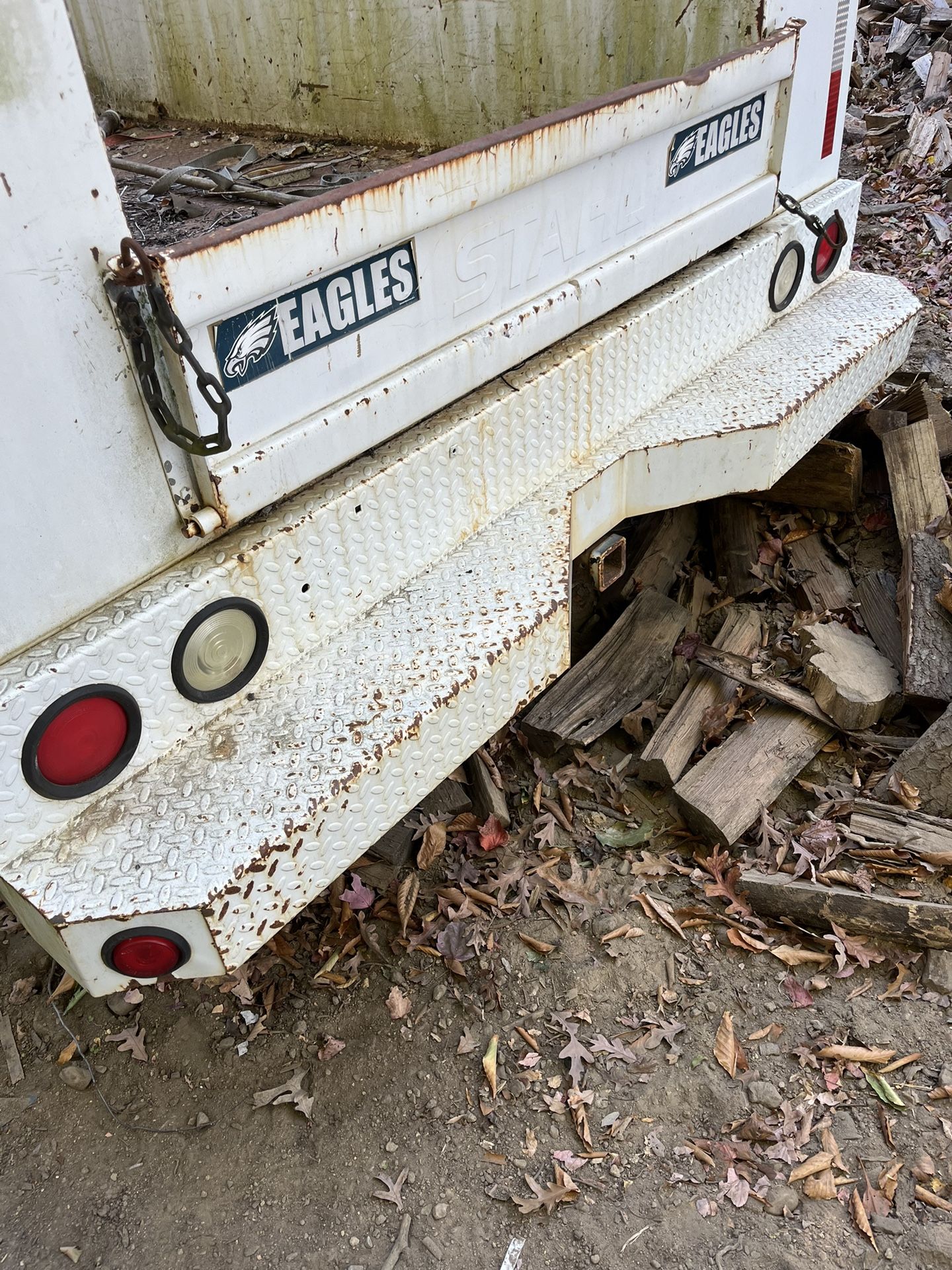 Heavy duty diamond plate bumper