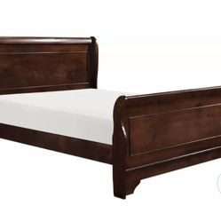 Queen Cherry Bed Frame