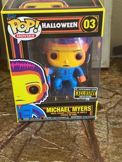 Michael Myers Halloween Movie Blacklight Funko Pop